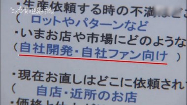 自社開発・自社ファン向け（ガイアの夜明け）